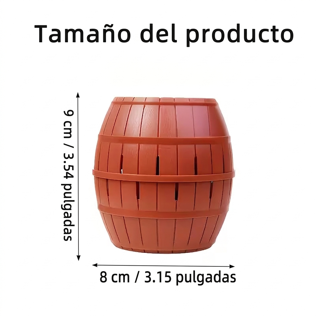 Juego de mesa “Salta Pirata” – Barrel Pirata