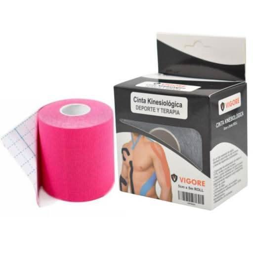 Cinta de kinesiología Vigore 5cm x 5mts