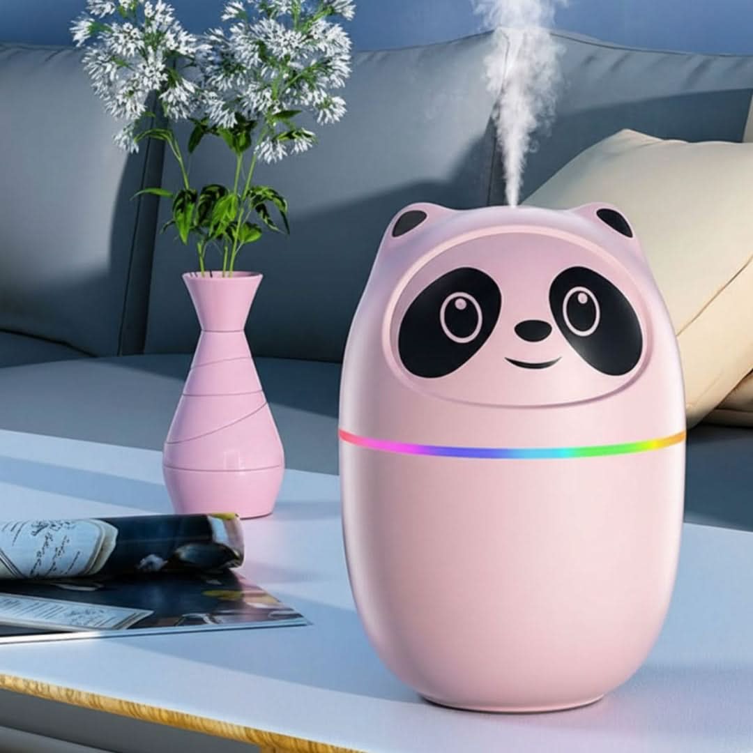 Humidificador Difusor Ultrasónico Kawaii 220ml - Lámpara LED y USB