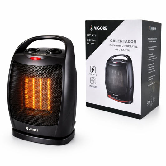 Calentador estufa eléctrica Vigore oscilante 1500W