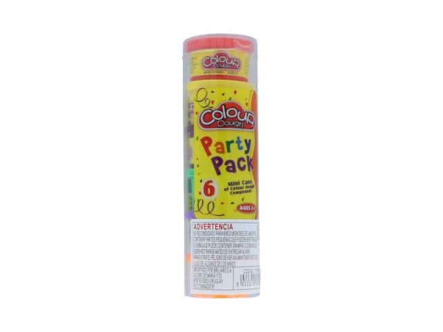 Pack de Masas de Moldear x 6 Unidades - Set Color Dough Party Pack