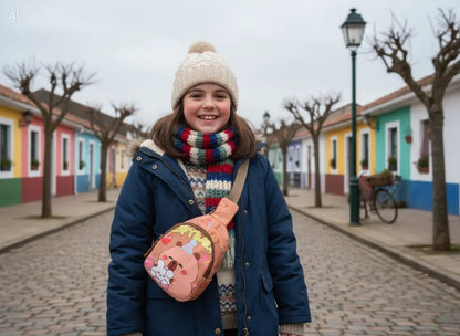 Mini bolso cruzado de carpincho 23x17cm. OFERTA LANZAMIENTO!