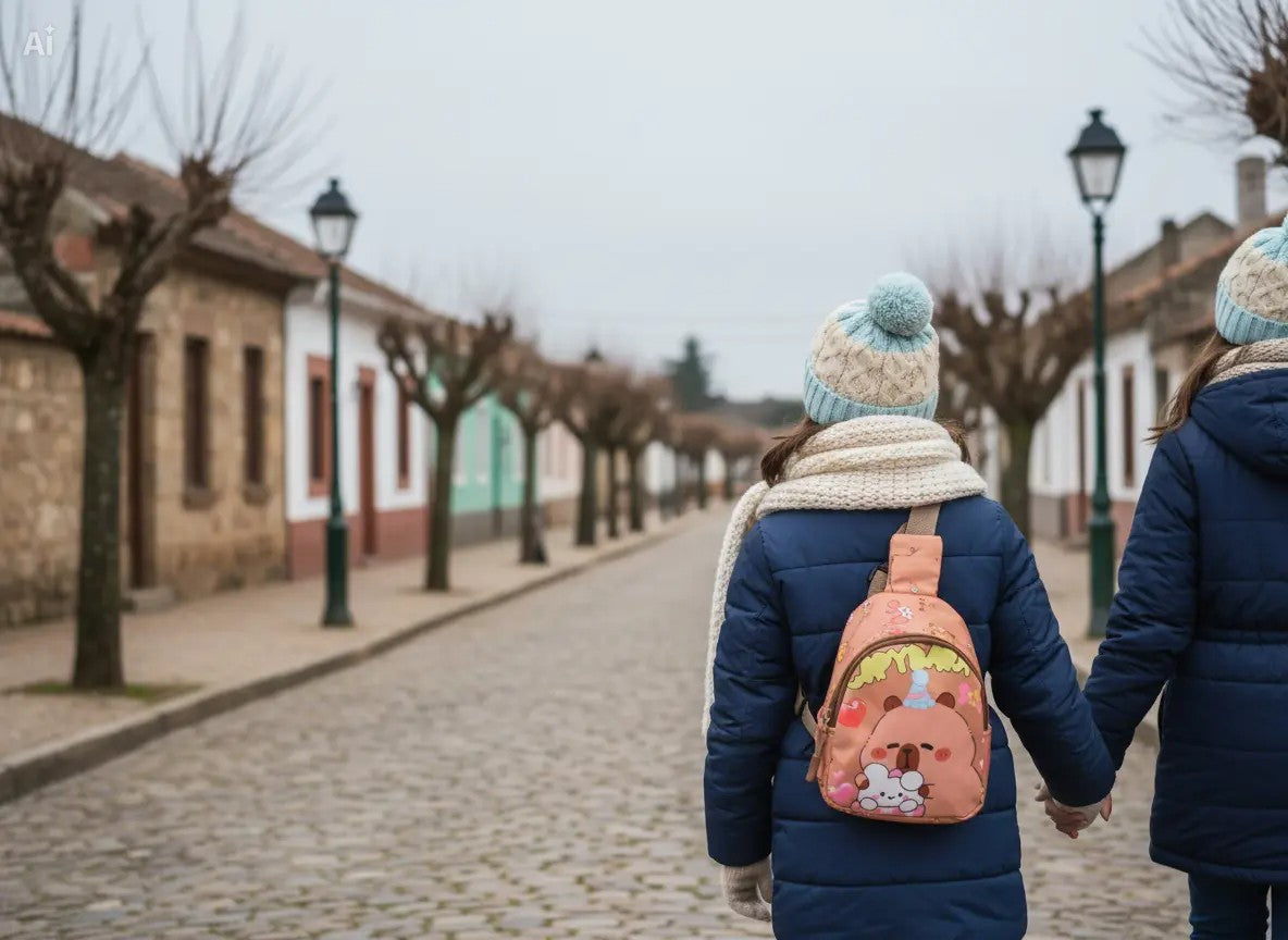 Mini bolso cruzado de carpincho 23x17cm. OFERTA LANZAMIENTO!