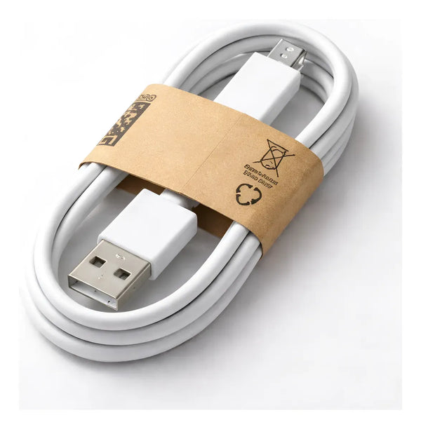 Cable USB a Micro USB de 1 Metro - Blanco (USB 2.0)