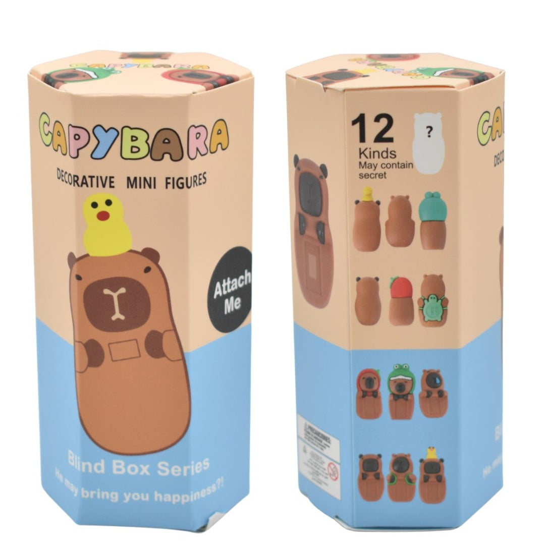 Accesorio Sorpresa Capibara para Celular - Mini Figura Coleccionable