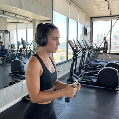 Auriculares Bluetooth Inalámbricos Plegables - Ultra Light Negro - Modelo P47