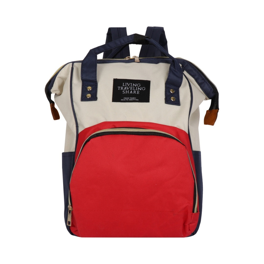 Bolso Mochila Maternal Multibolsillo 40x26cm - Diseño Multicolor Ergonómico