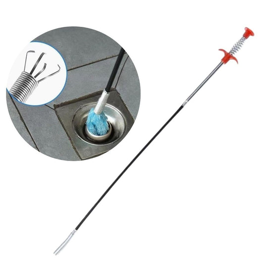 Destapador de tuberías con pinza 56cm