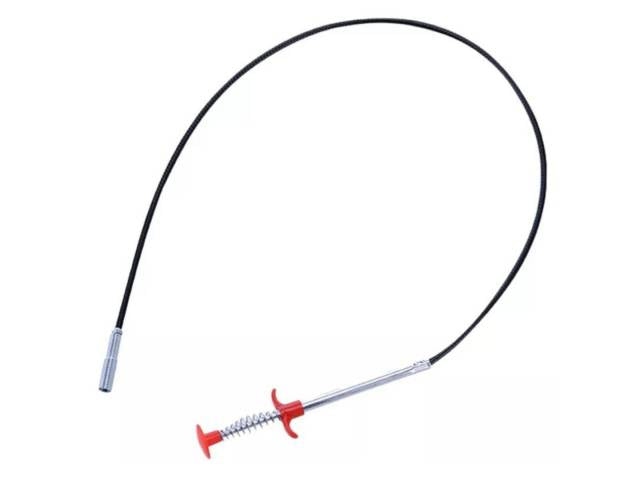 Destapador de tuberías con pinza 56cm