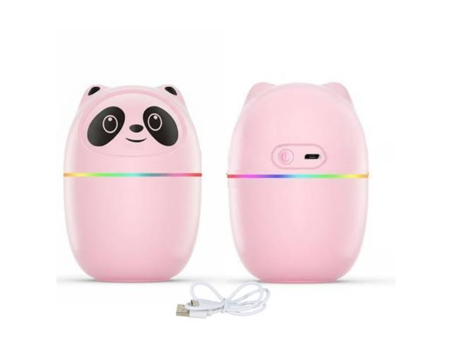 Humidificador Difusor Ultrasónico Kawaii 220ml - Lámpara LED y USB