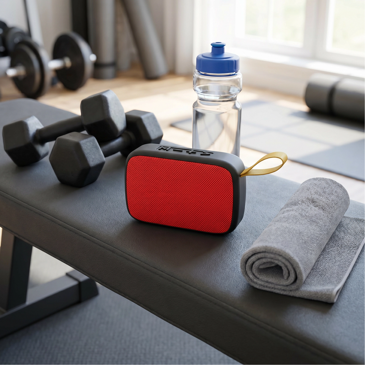 Parlante Portátil Bluetooth Ultracompacto 13x8cm - Tablepro MG2 Rojo