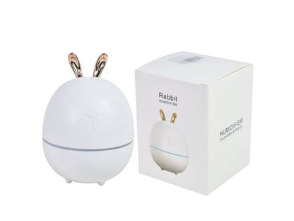 Humidificador Ultrasónico Conejo Difusor De Aroma Luz LED 260ml US