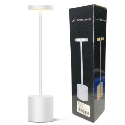 Lámpara de Mesa LED Inalámbrica Táctil Recargable - Diseño Minimalista Slim 34x8cm