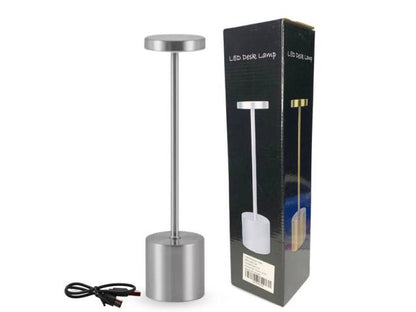 Lámpara de Mesa LED Inalámbrica Táctil Recargable - Diseño Minimalista Slim 34x8cm