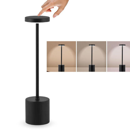 Lámpara de Mesa LED Inalámbrica Táctil Recargable - Diseño Minimalista Slim 34x8cm