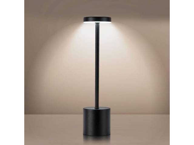 Lámpara de Mesa LED Inalámbrica Táctil Recargable - Diseño Minimalista Slim 34x8cm