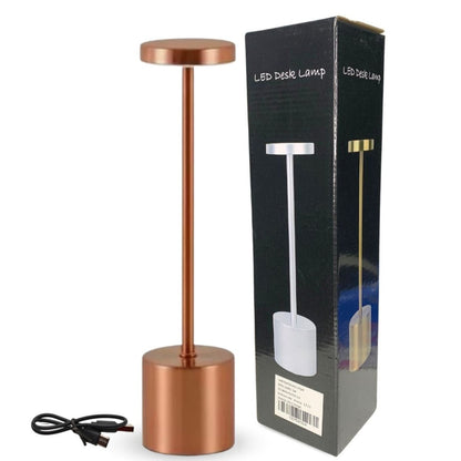 Lámpara de Mesa LED Inalámbrica Táctil Recargable - Diseño Minimalista Slim 34x8cm