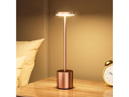 Lámpara de Mesa LED Inalámbrica Táctil Recargable - Diseño Minimalista Slim 34x8cm