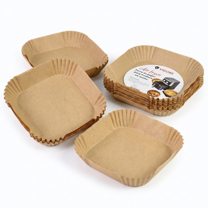 Papel Antiadherente para Freidora de Aire Vigore 16x4.5cm - Pack x50 Unidades