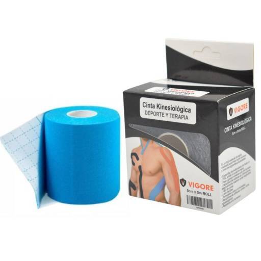 Cinta de kinesiología Vigore 5cm x5mts.