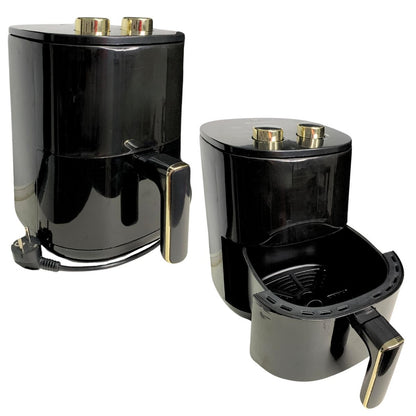 Freidora de aire 4L 1050W negra Vigore