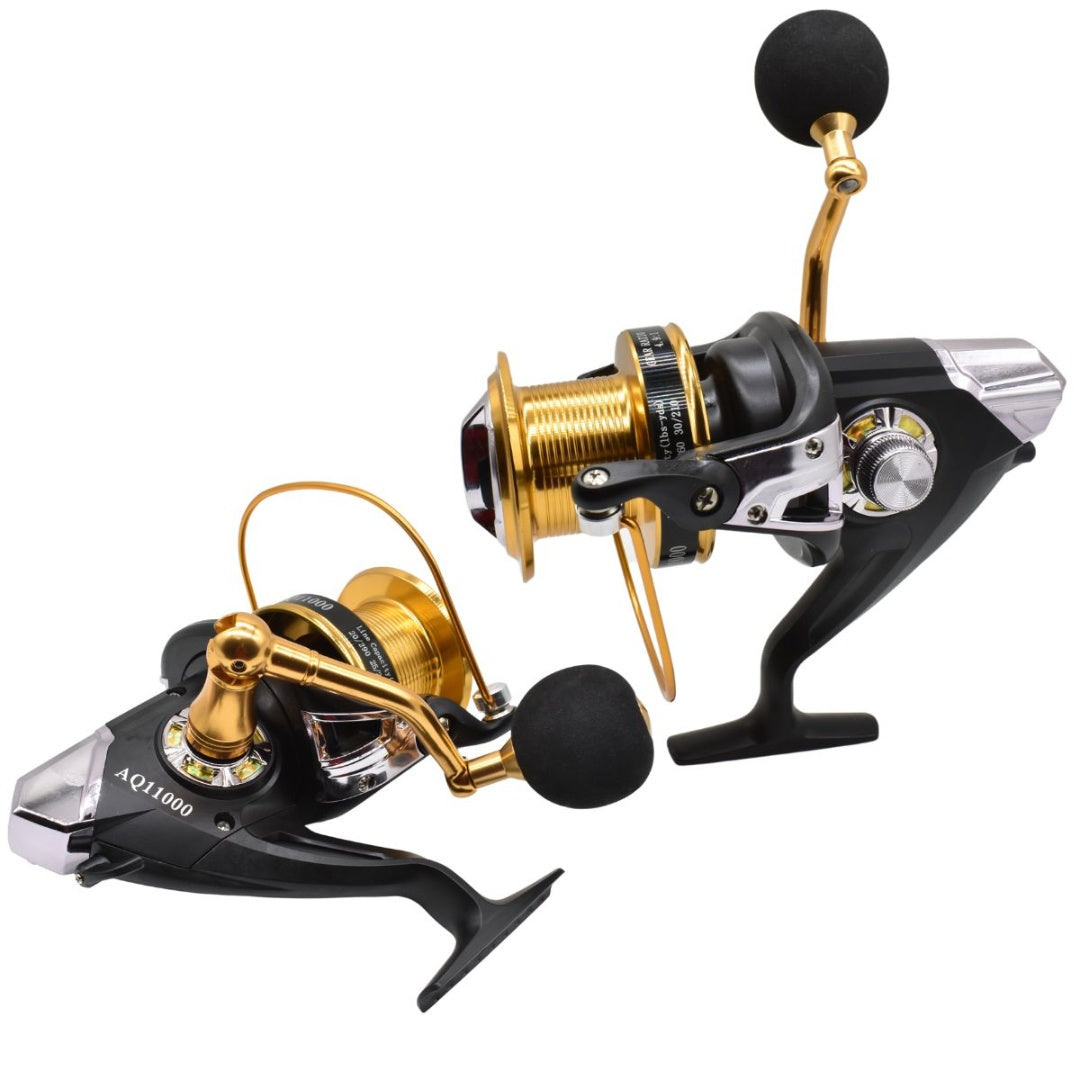 Reel de pesca giratorio 4.9:1 AQ11000.