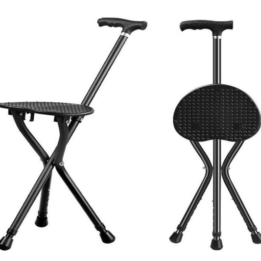 Bastón Trípode con Asiento Peguera Plegable - 90cm de Altura