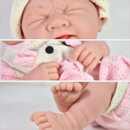 Muñeco Bebé Realista de Goma 35cm - Bebote Articulado Soft Touch