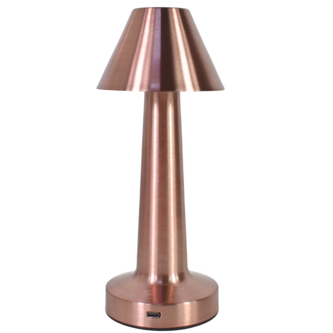 Lámpara de Escritorio LED Recargable con Panel Digital - Diseño Slim 24cm