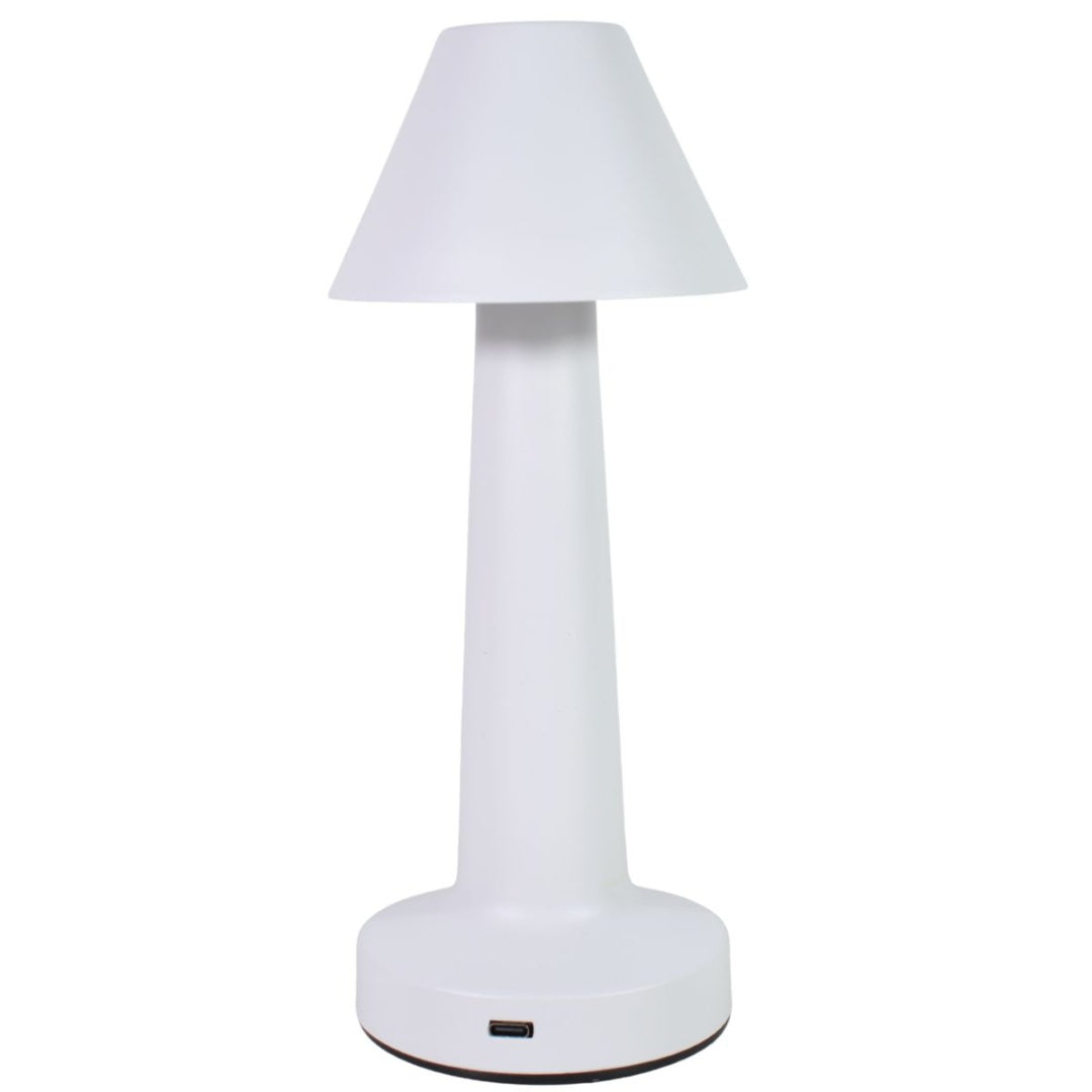Lámpara de Escritorio LED Recargable con Panel Digital - Diseño Slim 24cm