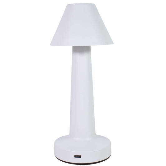 Lámpara de Escritorio LED Recargable con Panel Digital - Diseño Slim 24cm