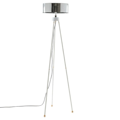 Lámpara de Pie Trípode LED 135cm con Pantalla de Cristal y 3 Modos de Luz