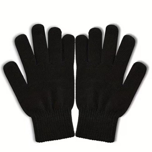 Guantes de Abrigo Soft Tejidos - Color Negro Clásico
