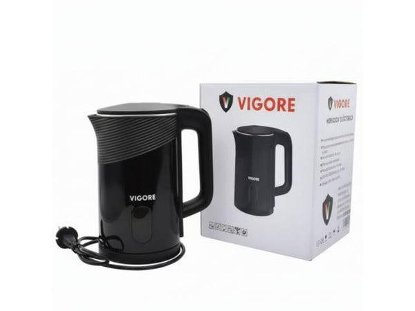 Jarra Eléctrica Vigore 2.3L - Hervidor con Corte Automático (Blanco / Negro)
