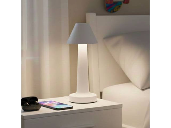 Lámpara de Escritorio LED Recargable con Panel Digital - Diseño Slim 24cm