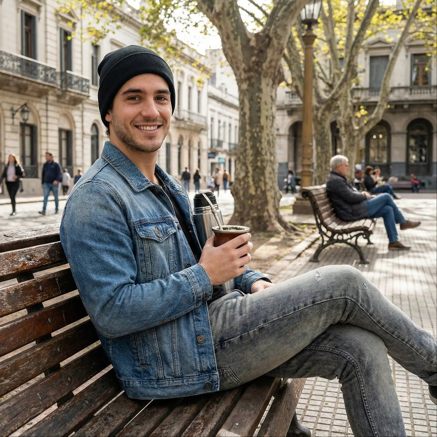 Gorro Beanie de Hilo Premium - Abrigo de Invierno Unisex 20x18cm
